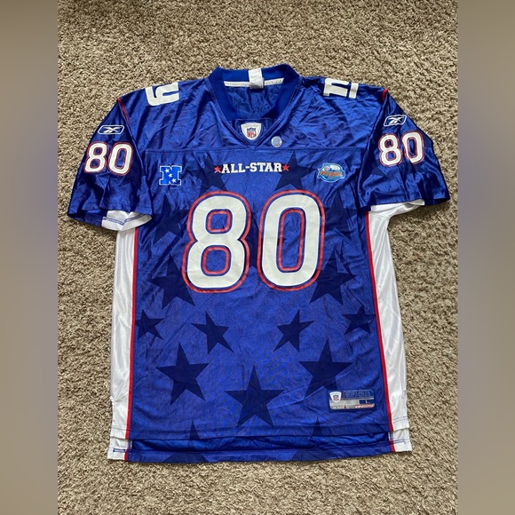 Reebok NFL Pro-bowl Jeremy Shockey New York Giants Authentic Jersey Size LARGE - Picture 1 of 12